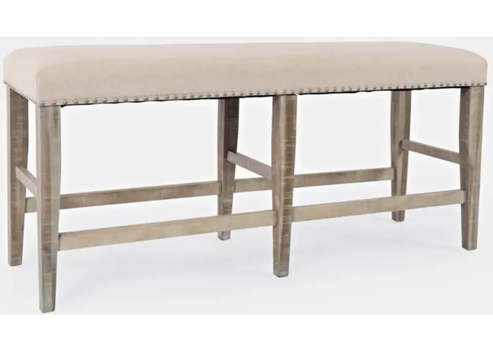 Jofran Fairview Backless Counter Bench Ash