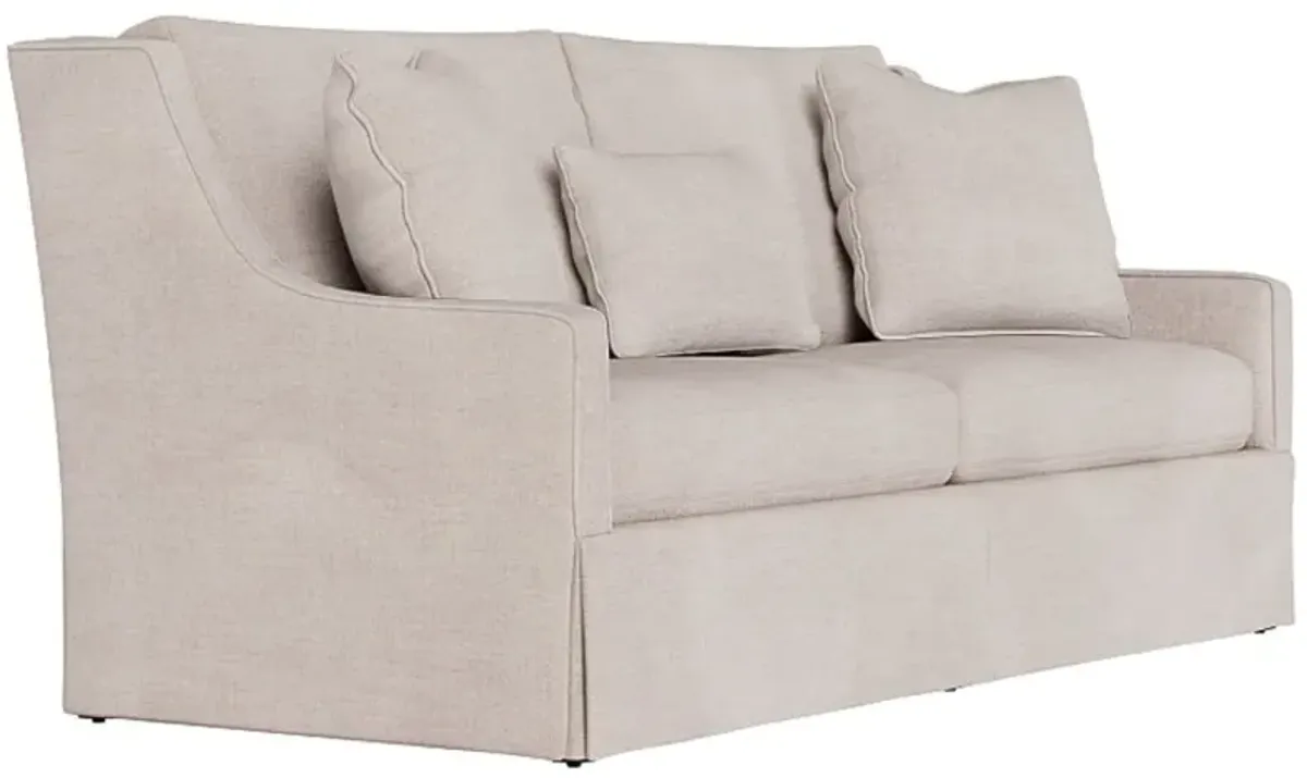 Universal Hudson 80 Inch Skirted Sofa