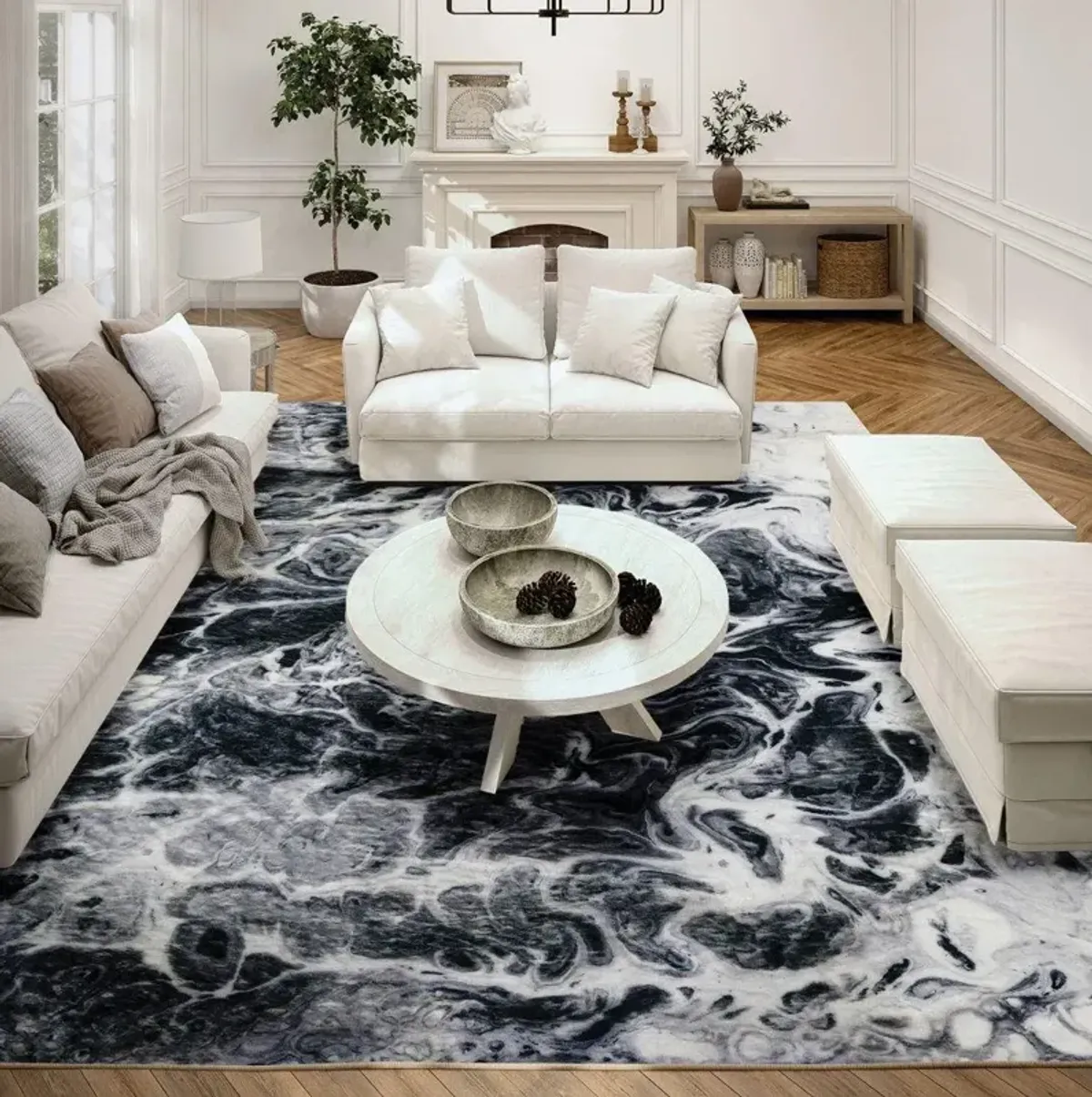 Dalyn Kikiamo Marble 5'X8' Area Rug