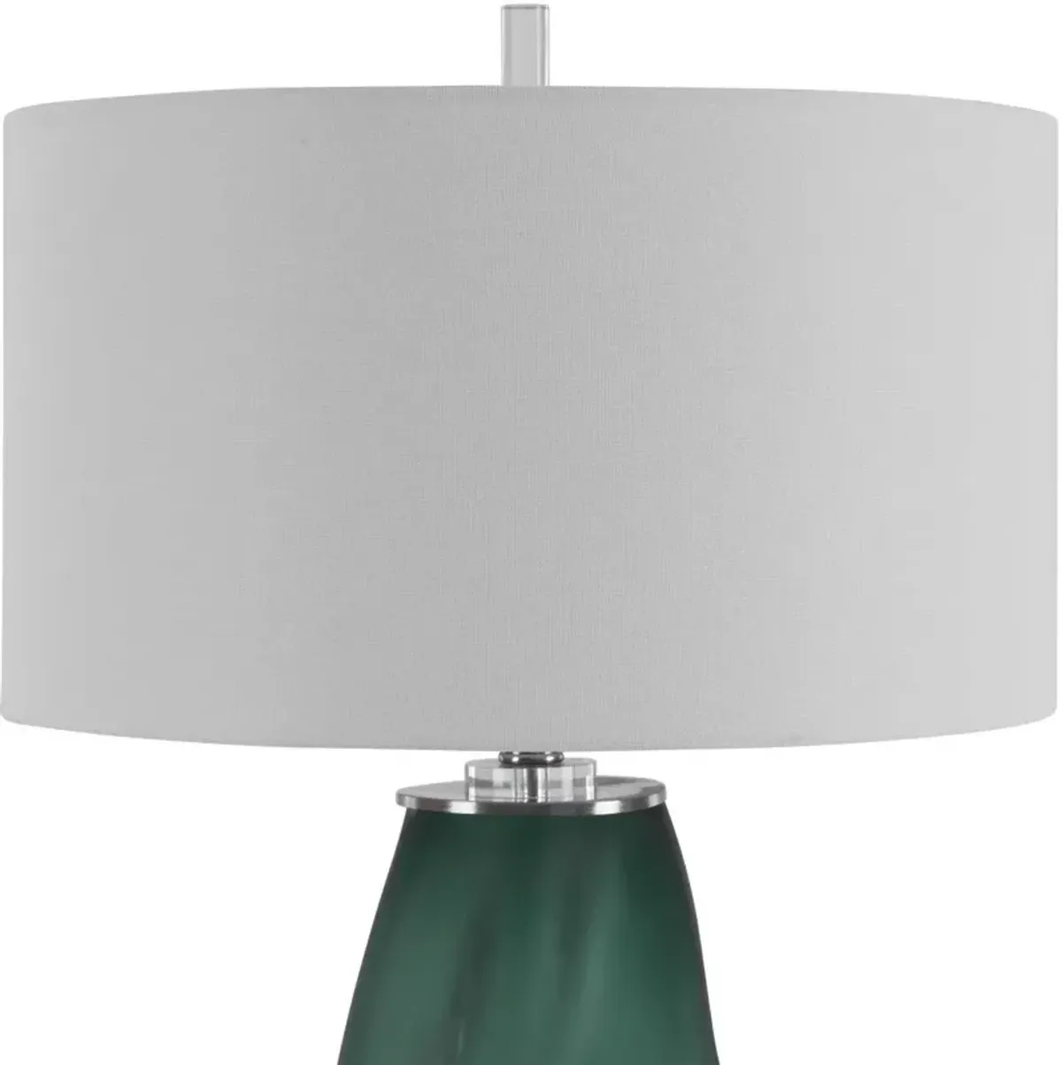 Uttermost Esmeralda Green Table Lamp