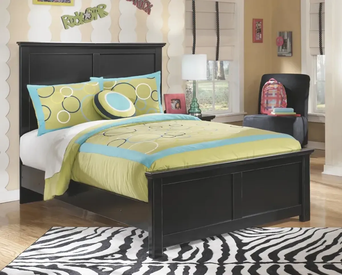 Ashley Maribel Black Full Panel Bed