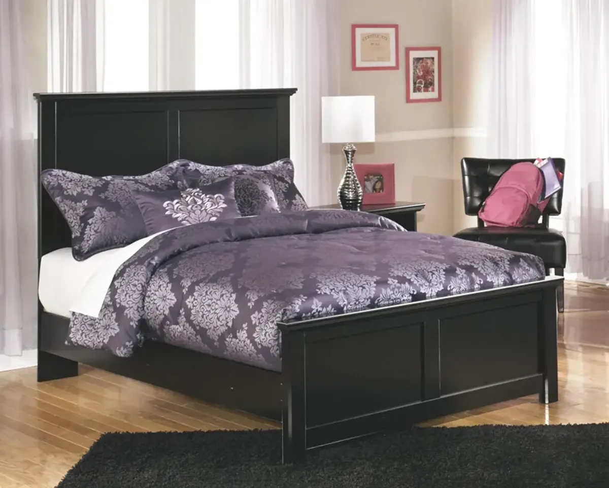 Ashley Maribel Black Full Panel Bed