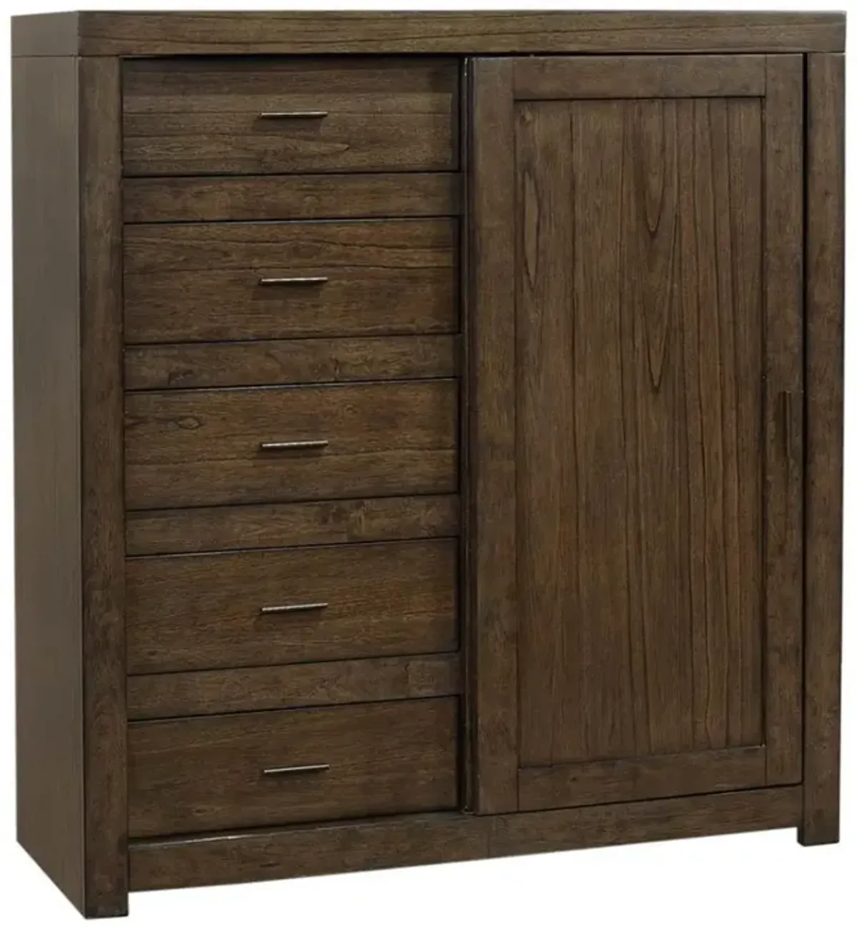 Aspenhome Modern Loft Brownstone Sliding Door Chest