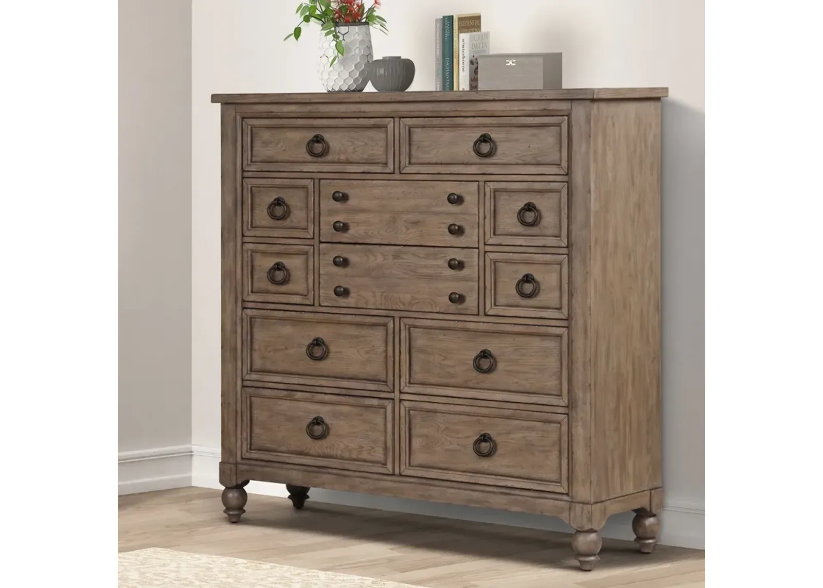 Liberty Furniture Americana Farmhouse 12-Drawer Chest