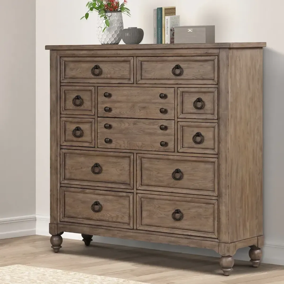 Liberty Furniture Americana Farmhouse 12-Drawer Chest