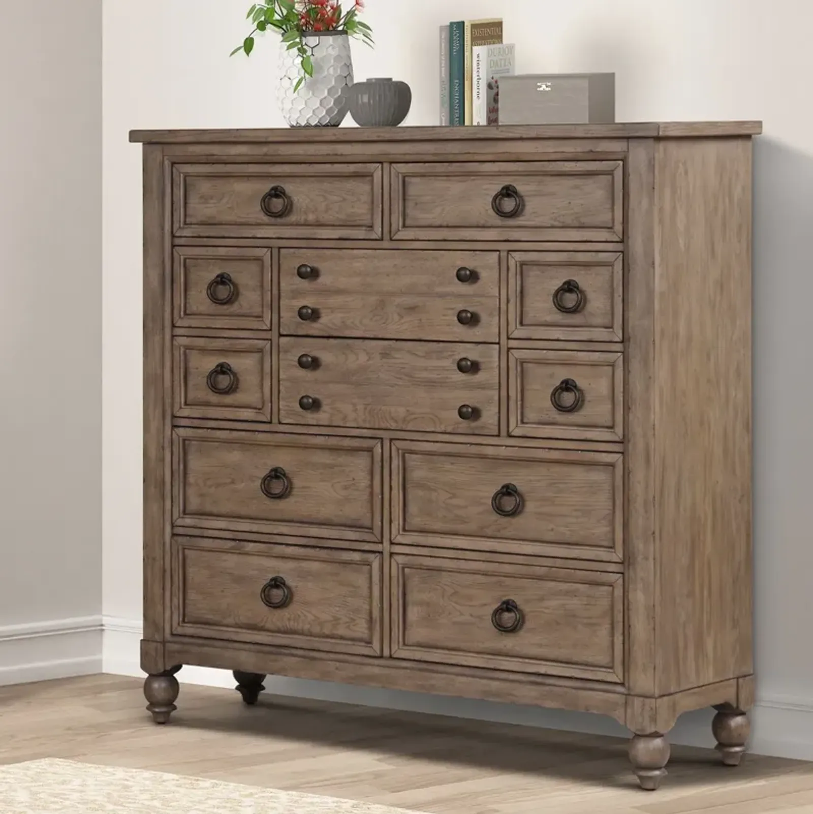 Liberty Furniture Americana Farmhouse 12-Drawer Chest