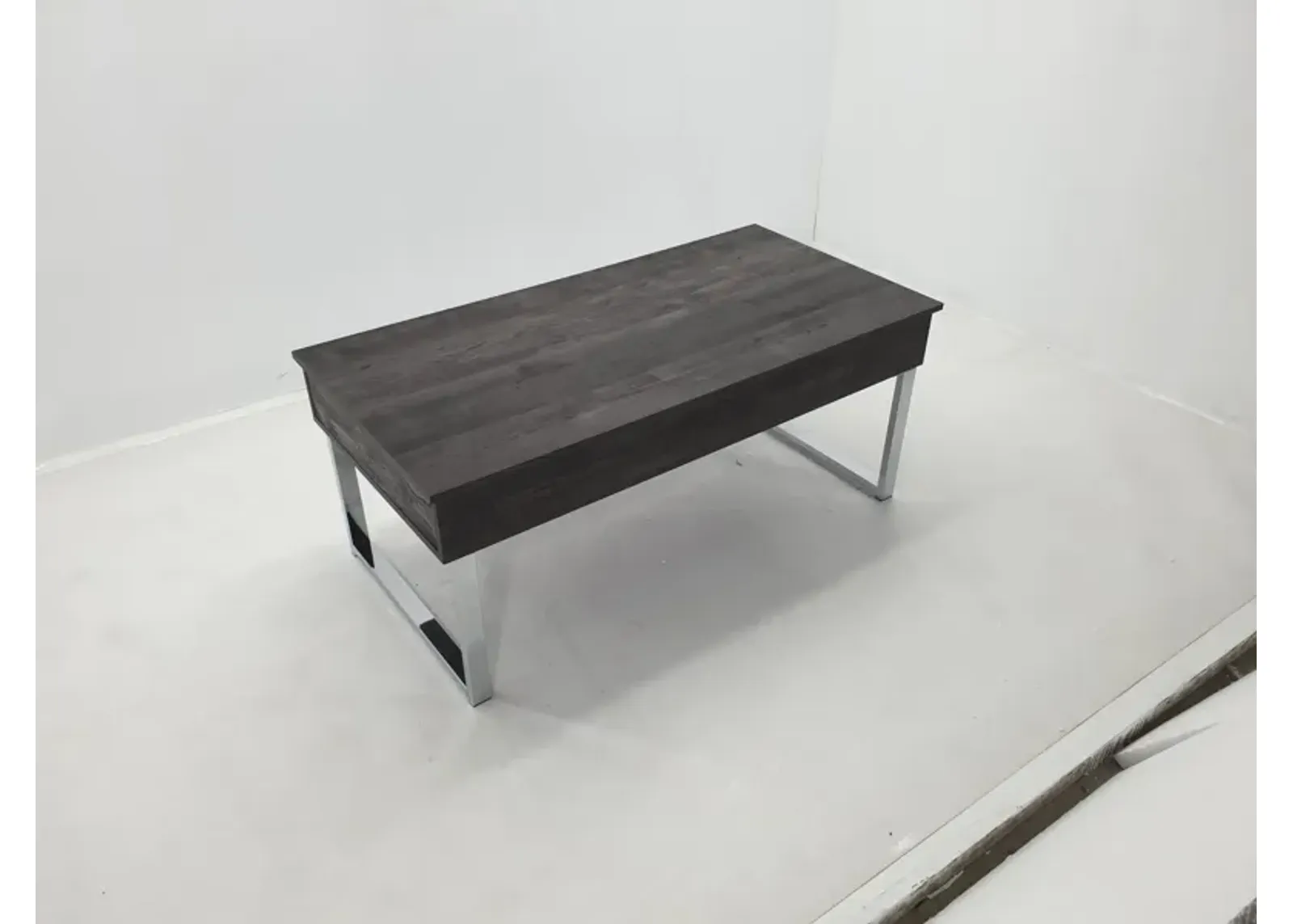 Aldine Rectangular Lift Top Coffee Table Dark Charcoal