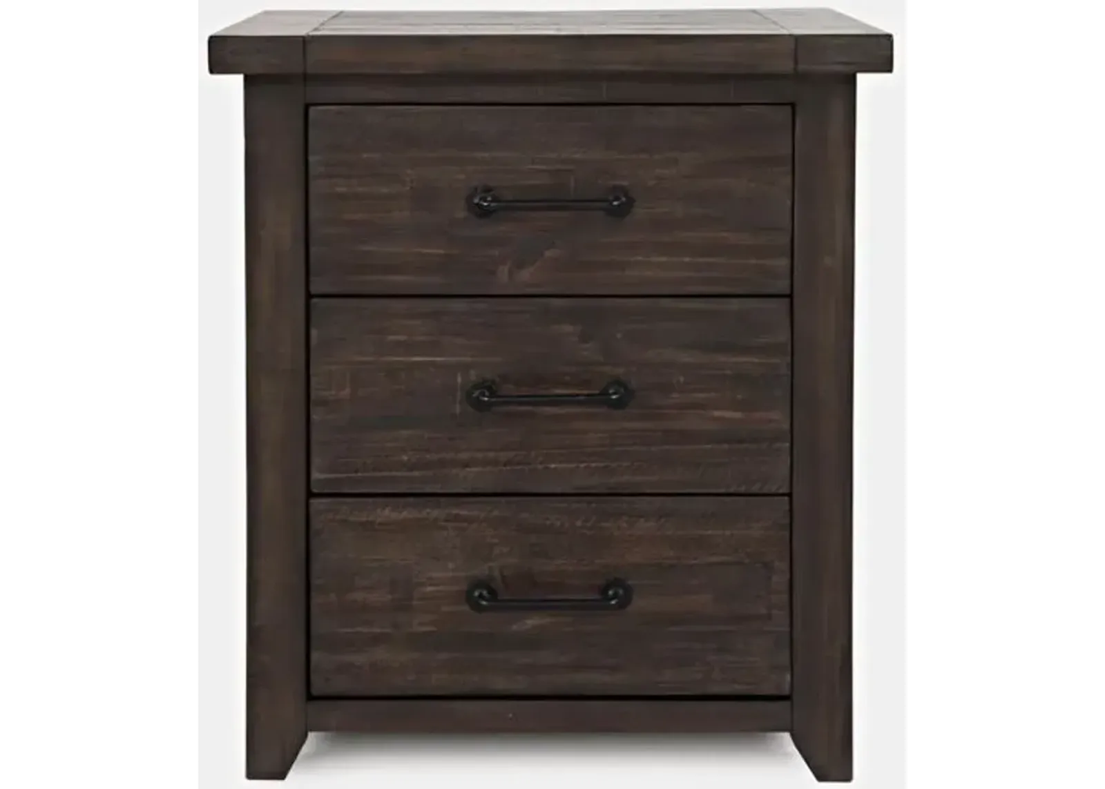 Jofran Madison County Power Nightstand Barnwood