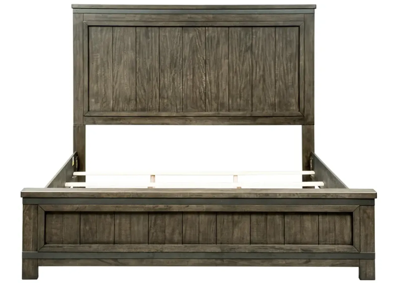 Liberty Furniture Complete California King Set Panel Bed, Dresser, Mirror & Chest Thornwood Hills