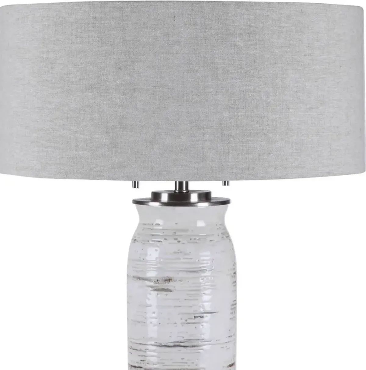 Uttermost Lenta White Table Lamp