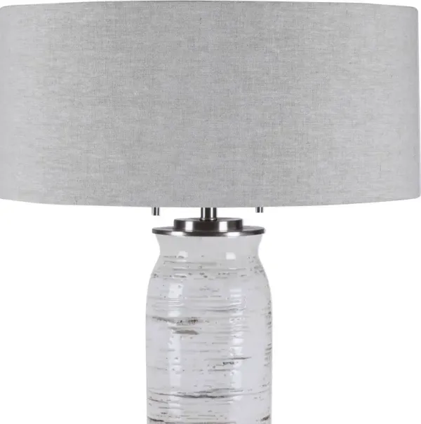 Uttermost Lenta White Table Lamp