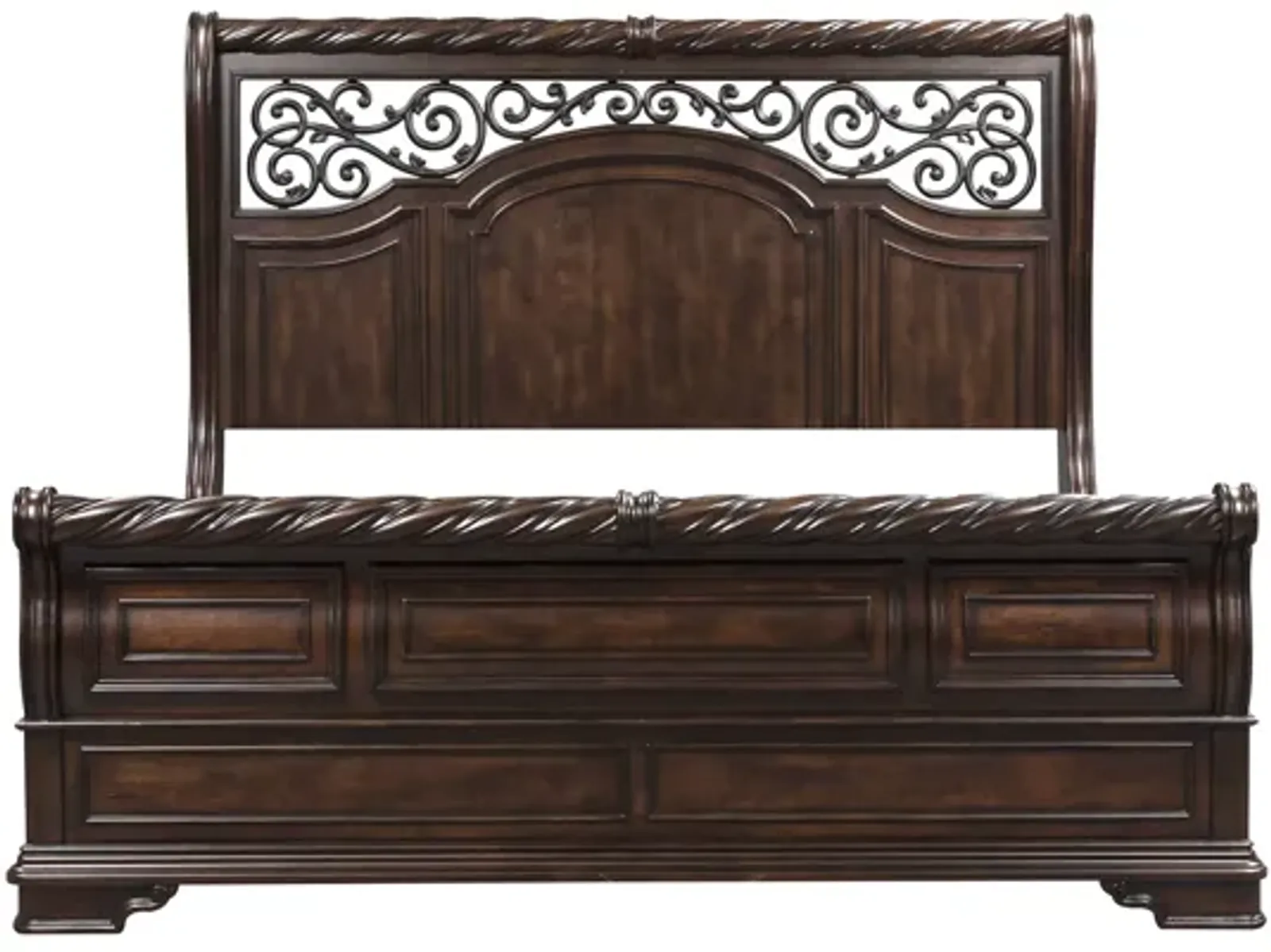 Liberty Furniture Complete California King Set Sleigh Bed, Dresser & Mirror Arbor Place