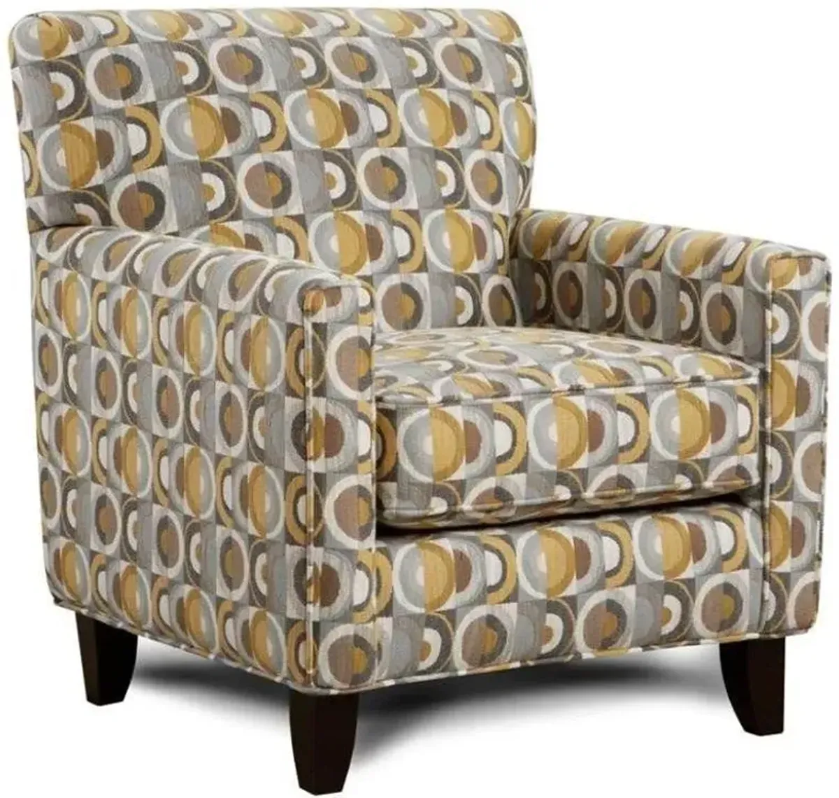 Fusion Dillist Mica Macon Galaxy Accent Chair