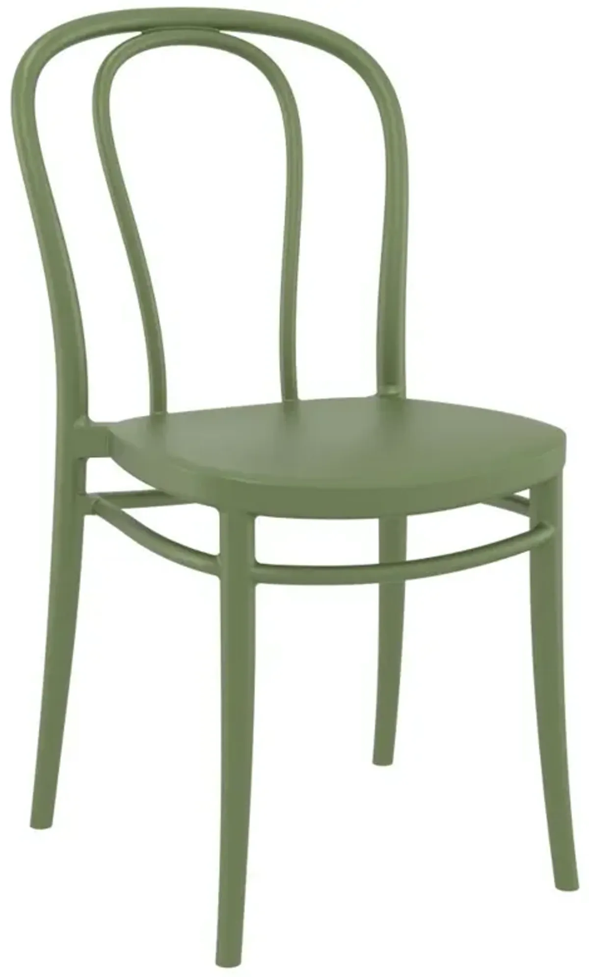 Compamia Victor Resin Outdoor Patio Chair Olive Green