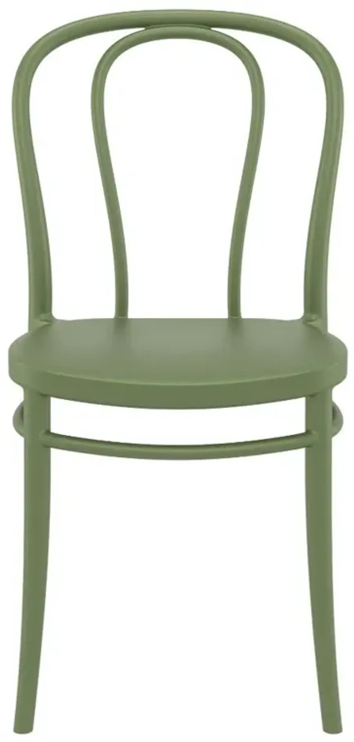 Compamia Victor Resin Outdoor Patio Chair Olive Green