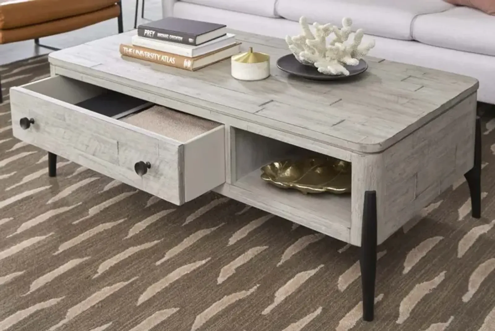 Aspenhome Zane Grey Coffee Table