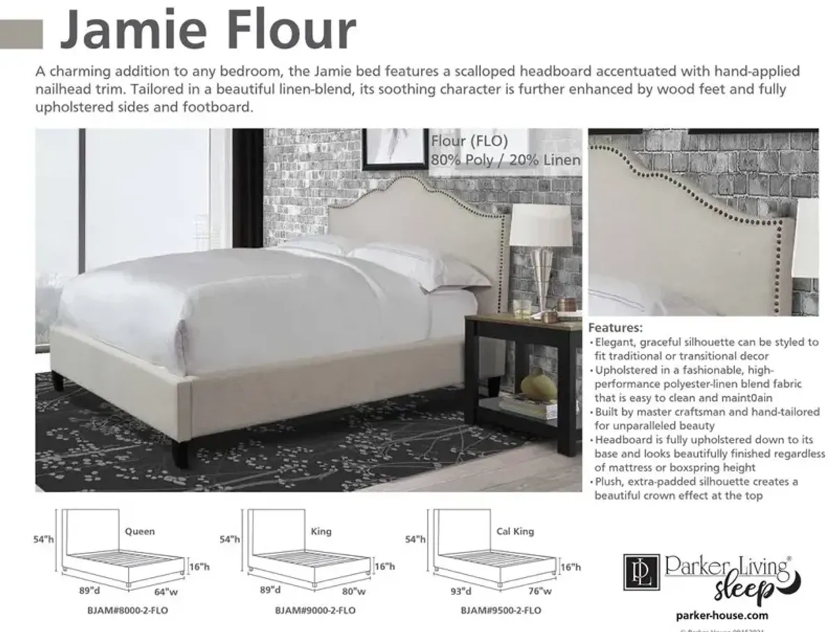 Parker House Jamie Collection Flour Natural California King Headboard