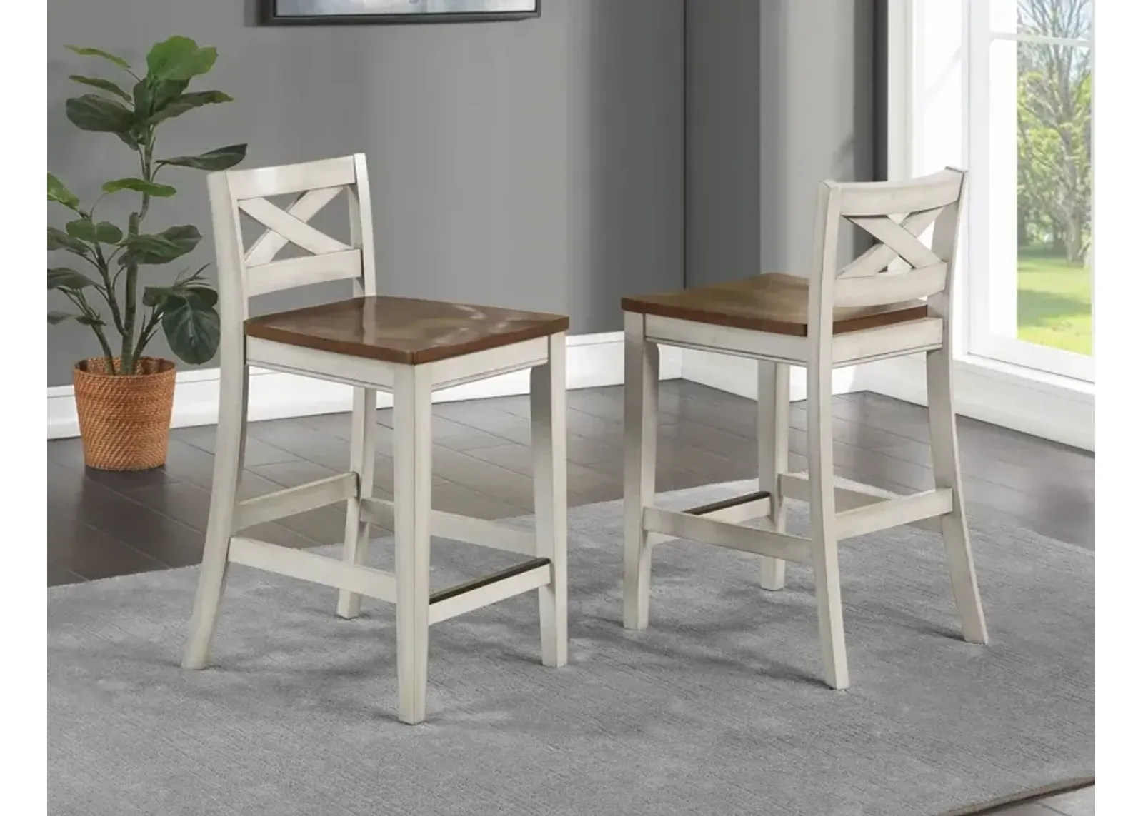 Steve Silver Lindale 5-Piece Counter-Height Dining Set