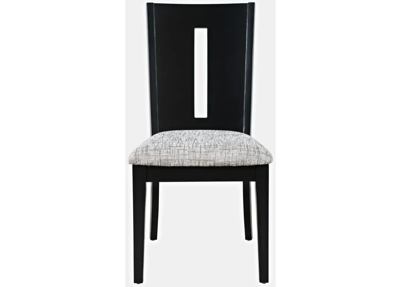 Jofran Urban Icon Slotback Chair Black