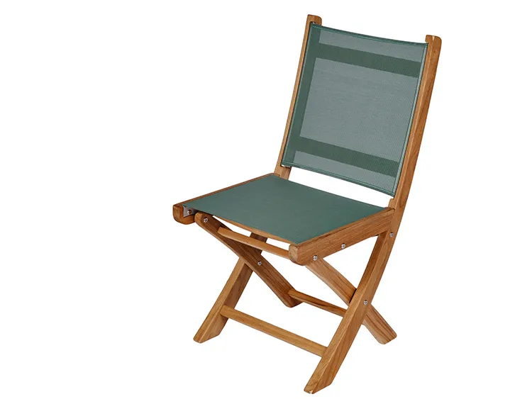 SAILMATE OUTDOOR MOSS SLING FOLDING SIDE CHAIR