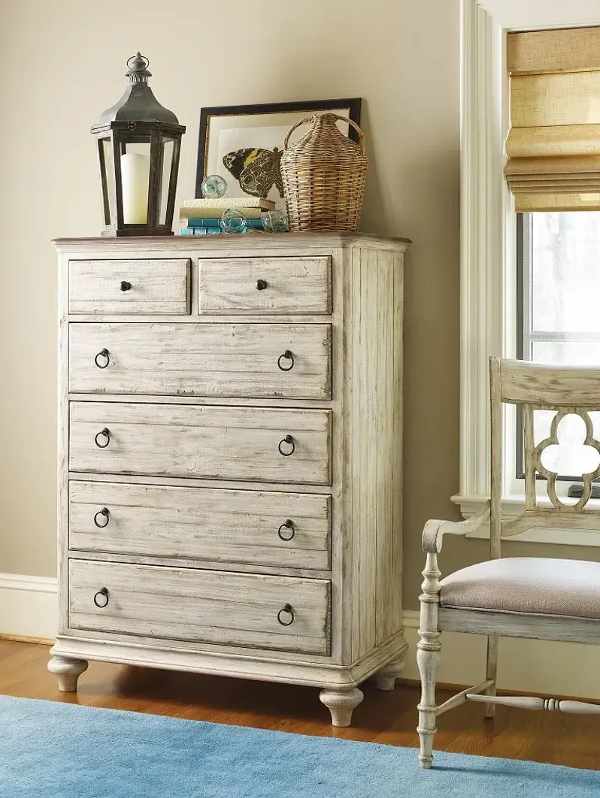 Kincaid Weatherford Cornsilk Hamilton 6-Drawer Chest