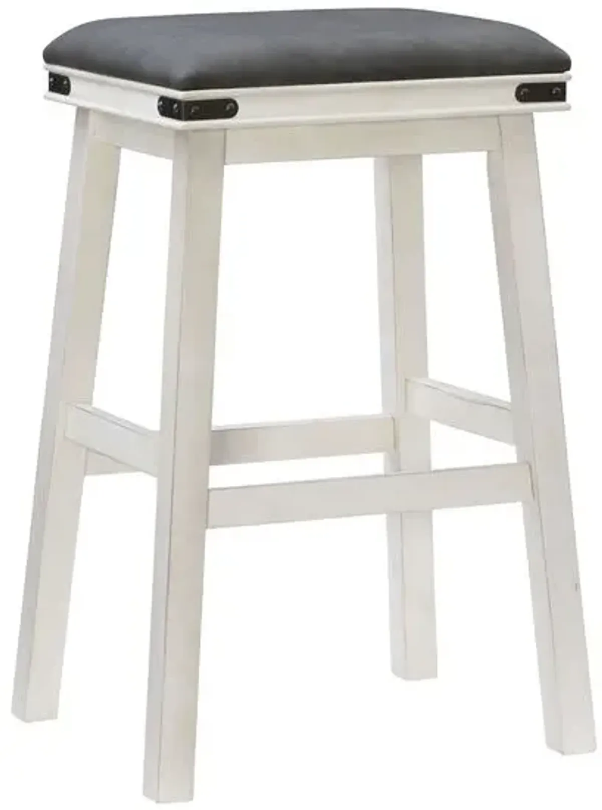 Powell Serrano Bar Stool White