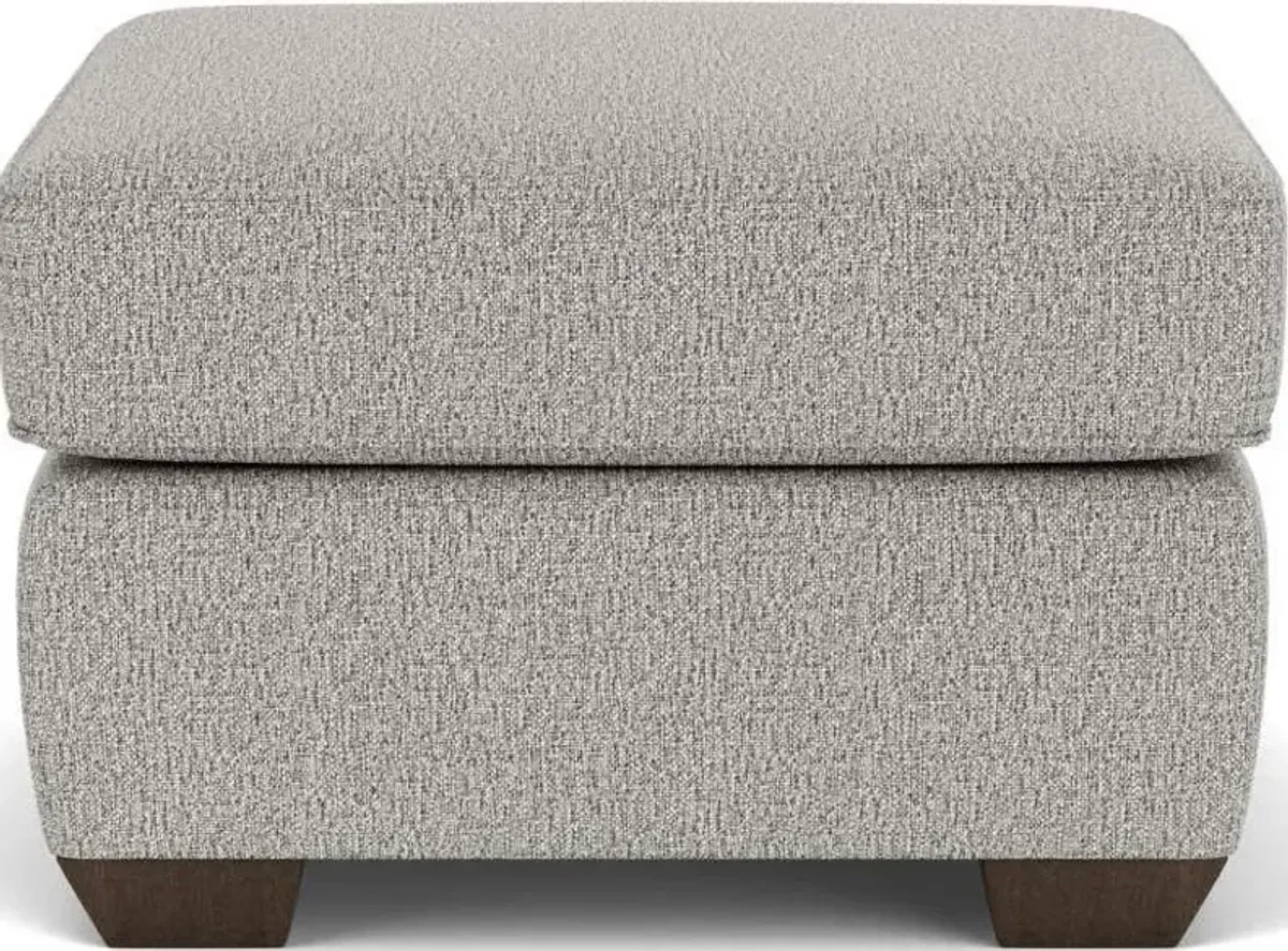 Flexsteel Main Street Silver Spray Ottoman