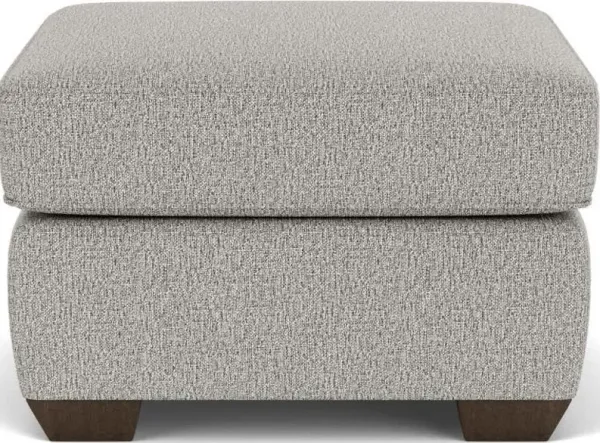 Flexsteel Main Street Silver Spray Ottoman