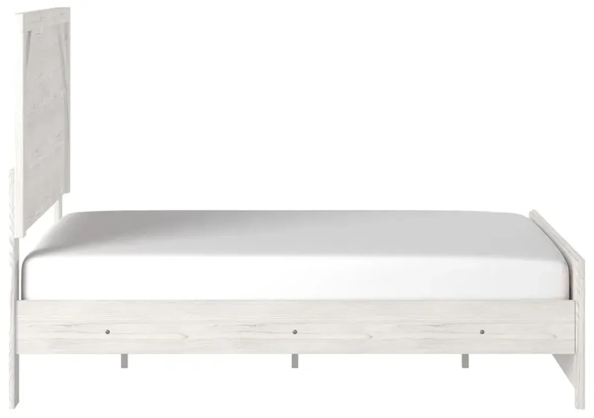 Ashley Gerridan White Full Panel Bed