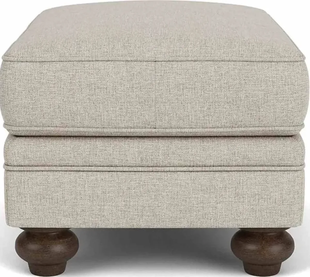 Flexsteel Winston Silver Driftwood Ottoman