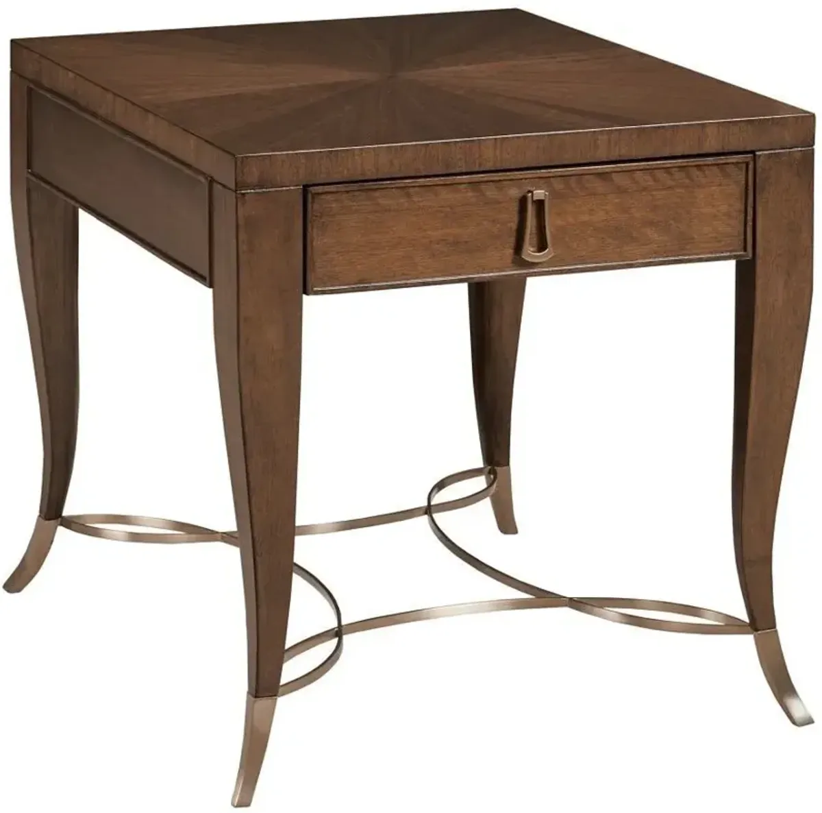 American Drew Vantage Brown End Table