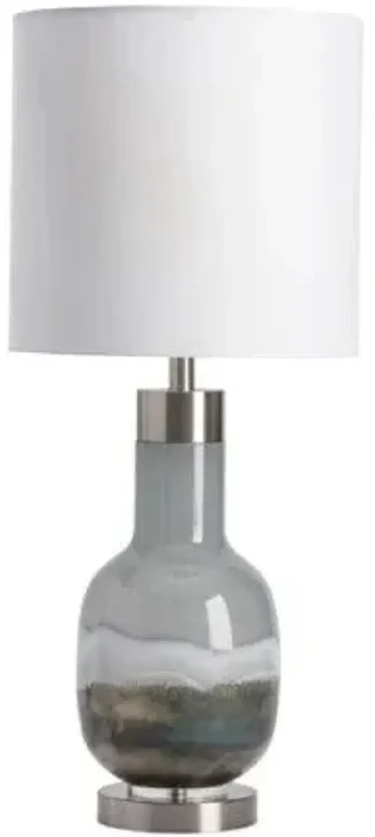 Crestview Saluti Blue/Grey Table Lamp