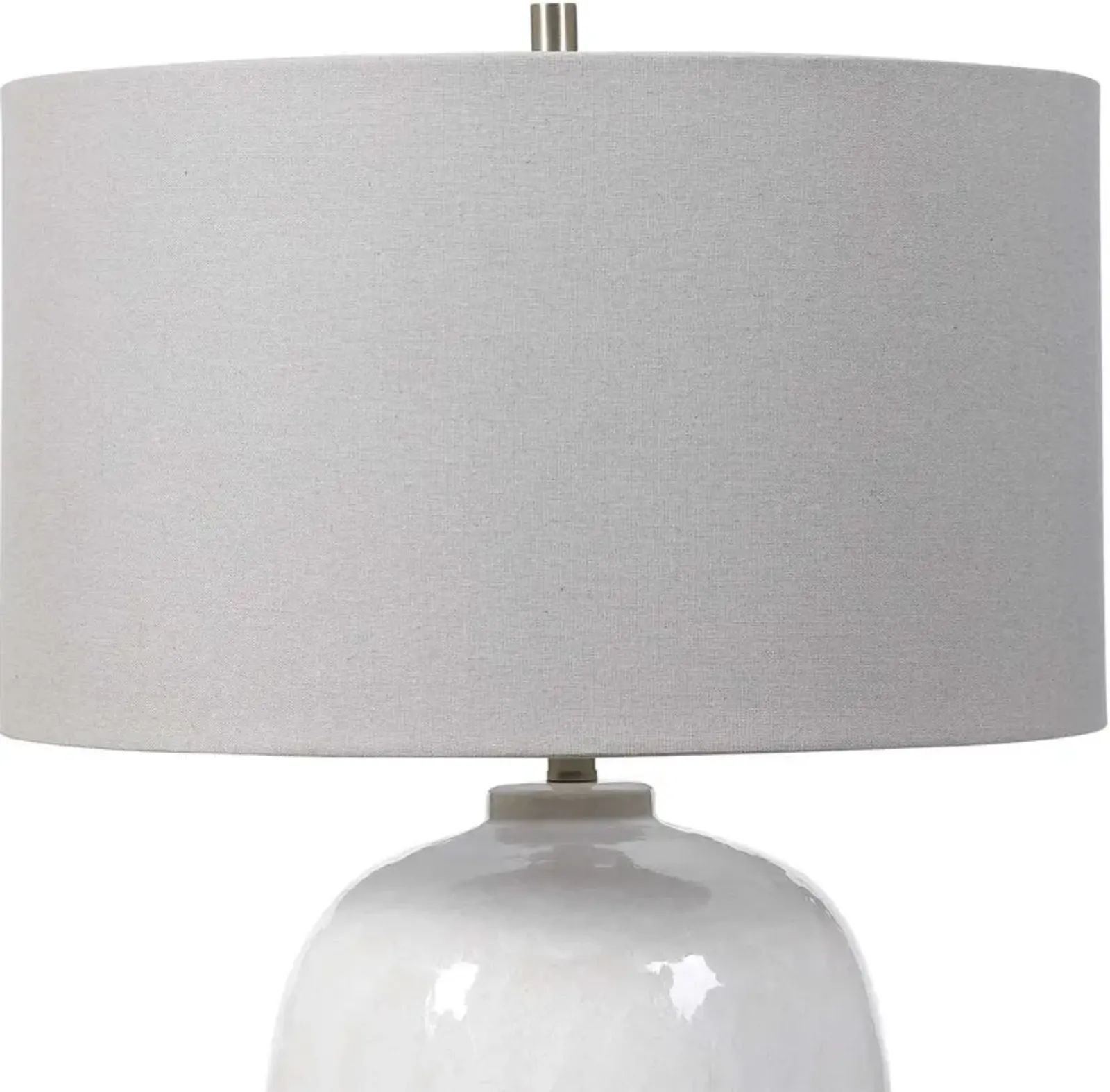 Uttermost Winterscape Cream-Ivory Table Lamp