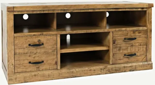 Jofran Telluride 60 Inch Media Entertainment TV Stand