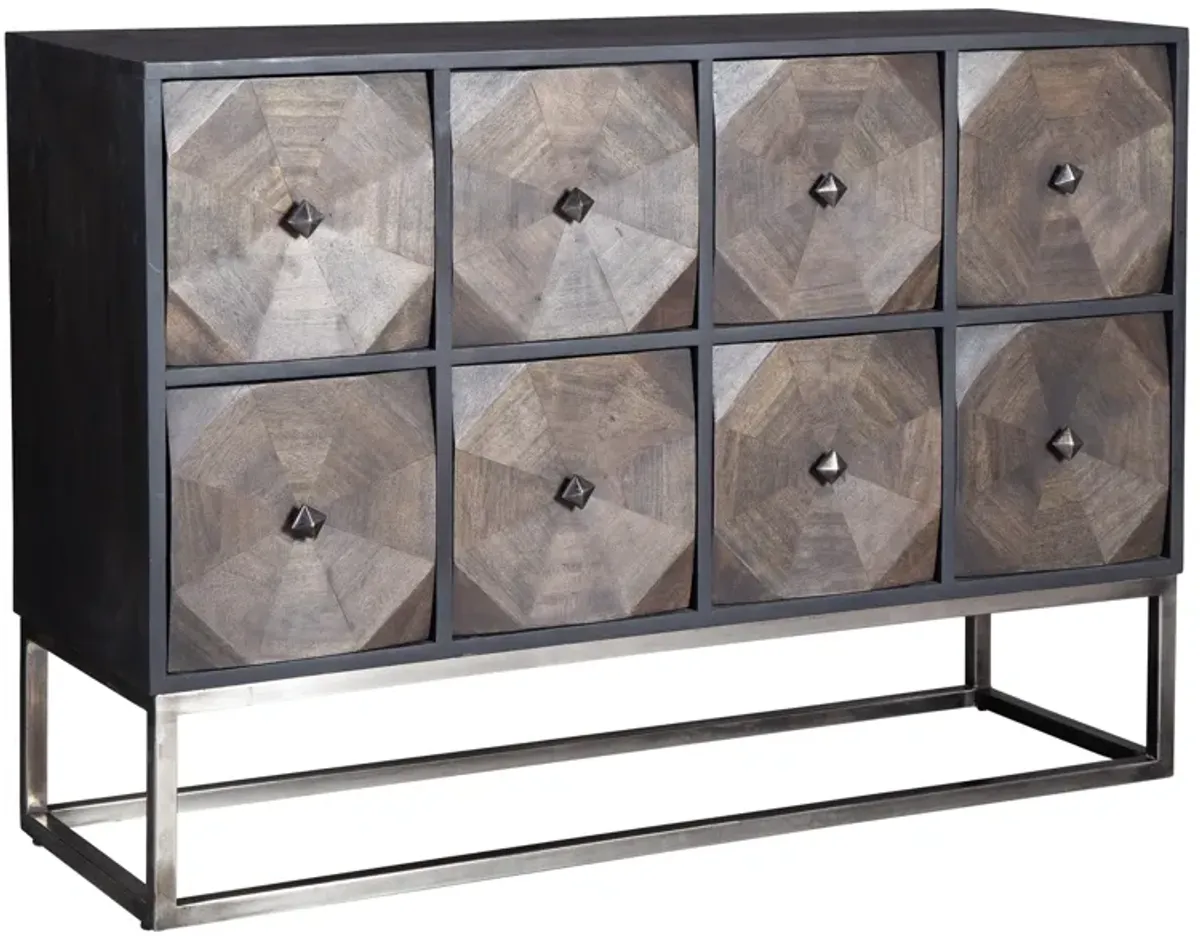Hekman Eight Drawer Cabinet