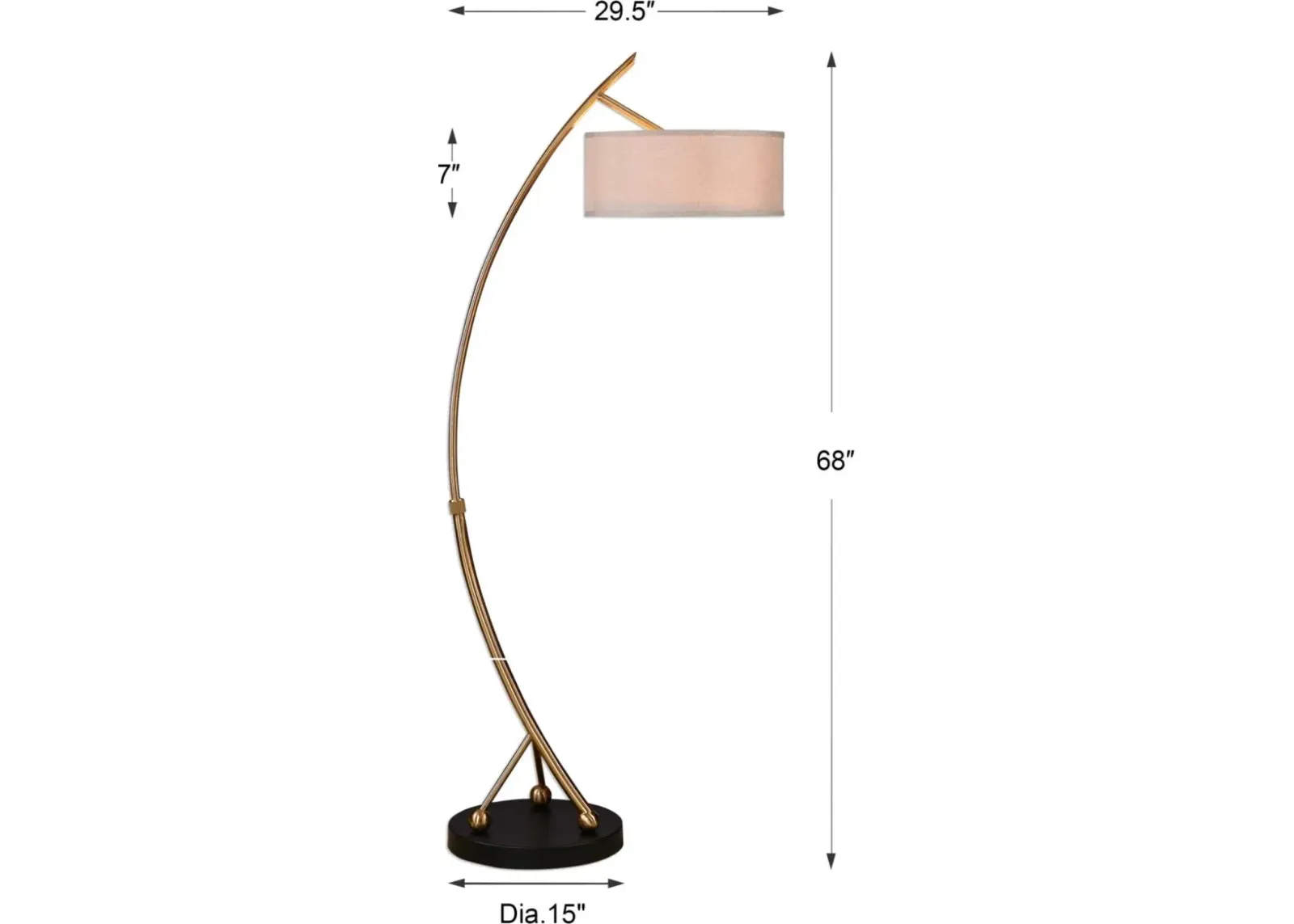 Uttermost Vardar Floor Lamp