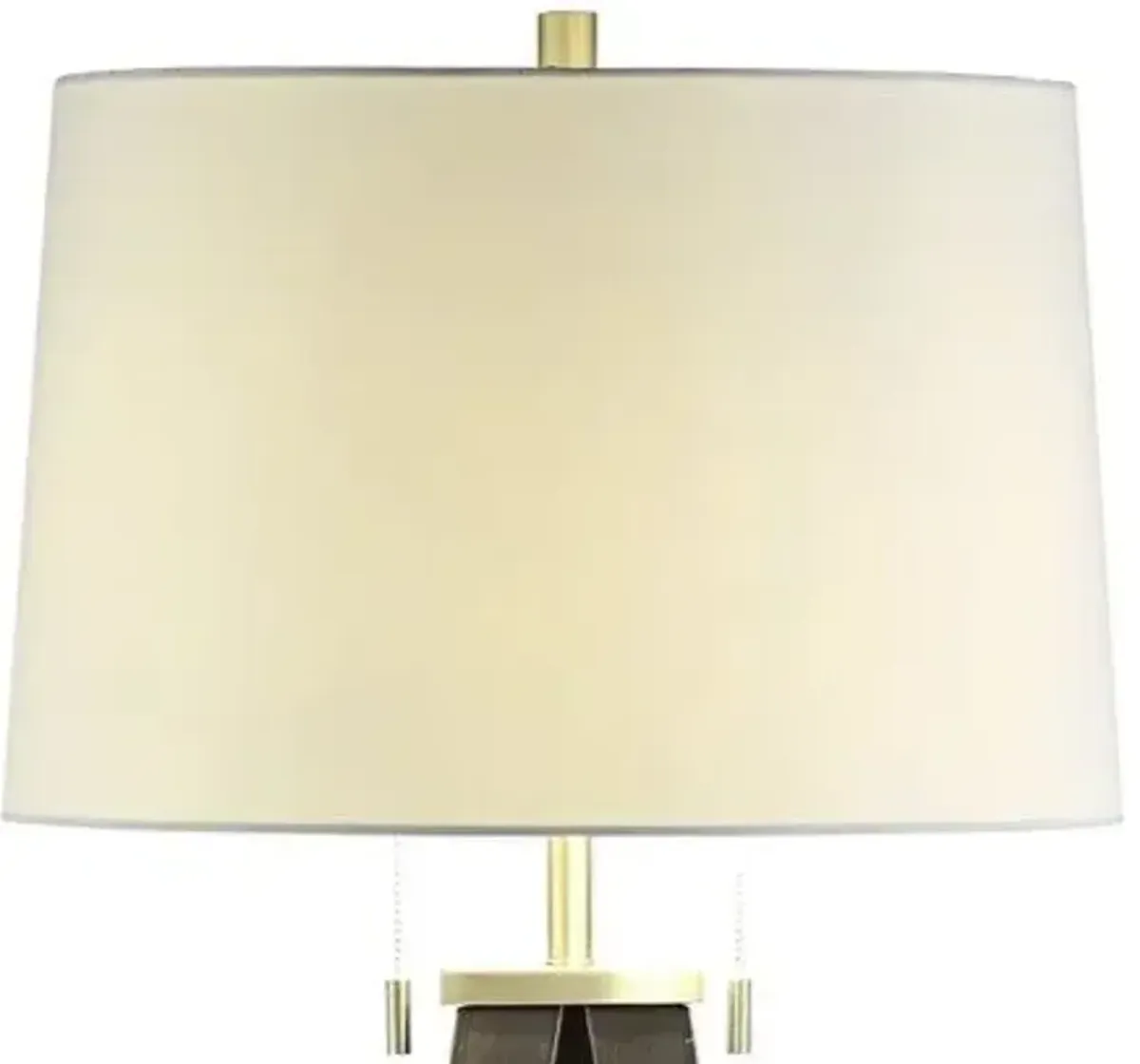 Crestview Lennon Bronze & Antique Brass Floor Lamp