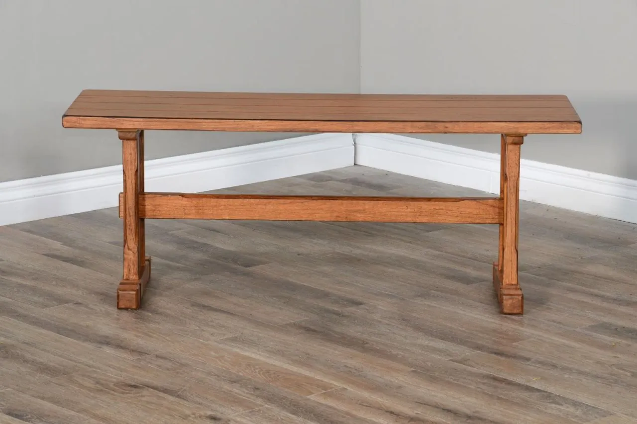 SEDONA RUSTIC OAK NOOK SIDE BENCH