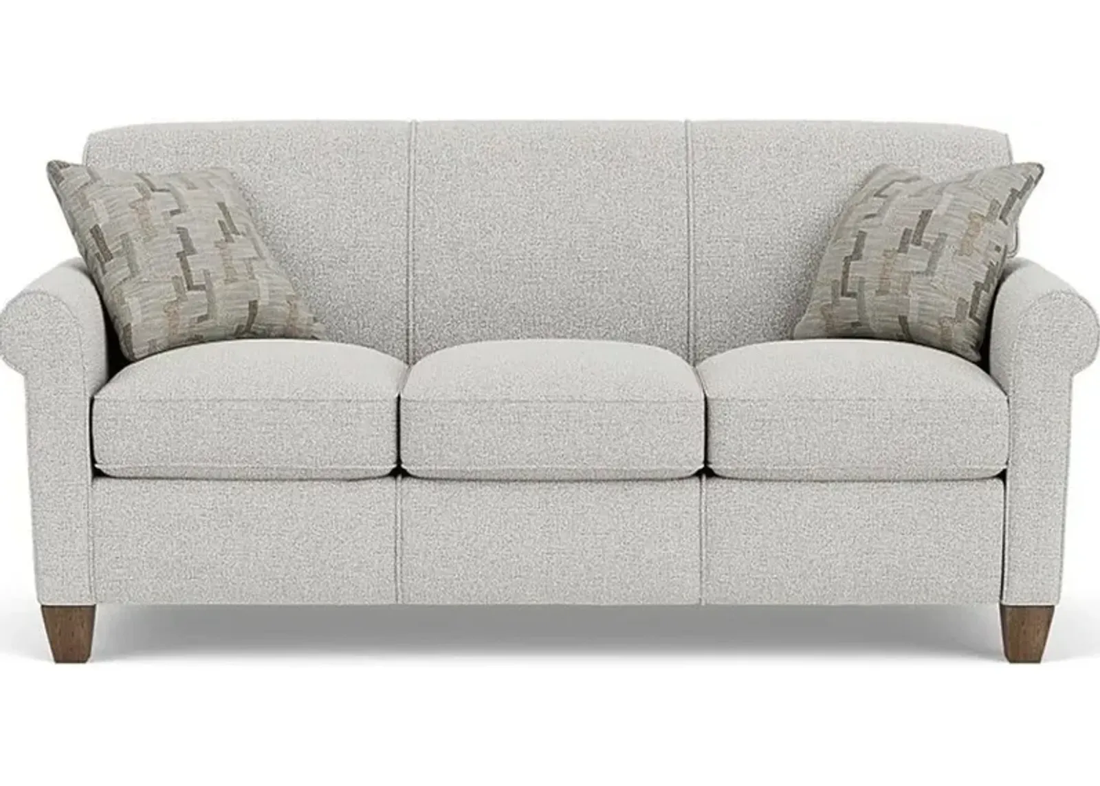 Flexsteel South Haven Silver Glacier Sofa