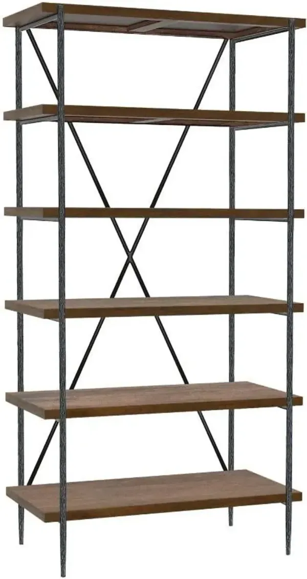 Hekman Bedford Tobacco Open Shelving Bookcase