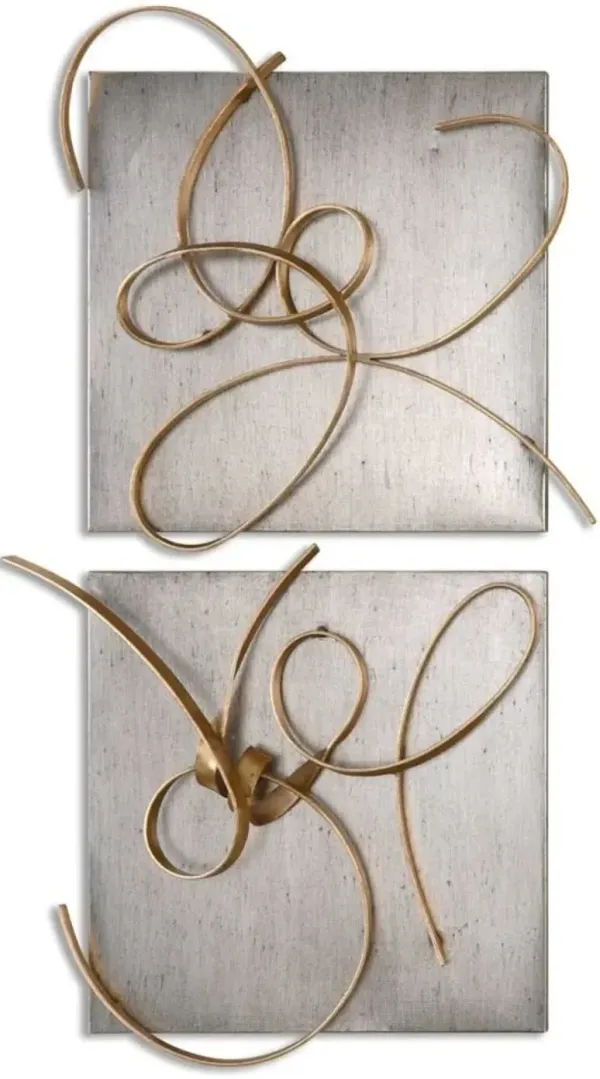 Uttermost Harmony 2-Piece Metal Wall Art