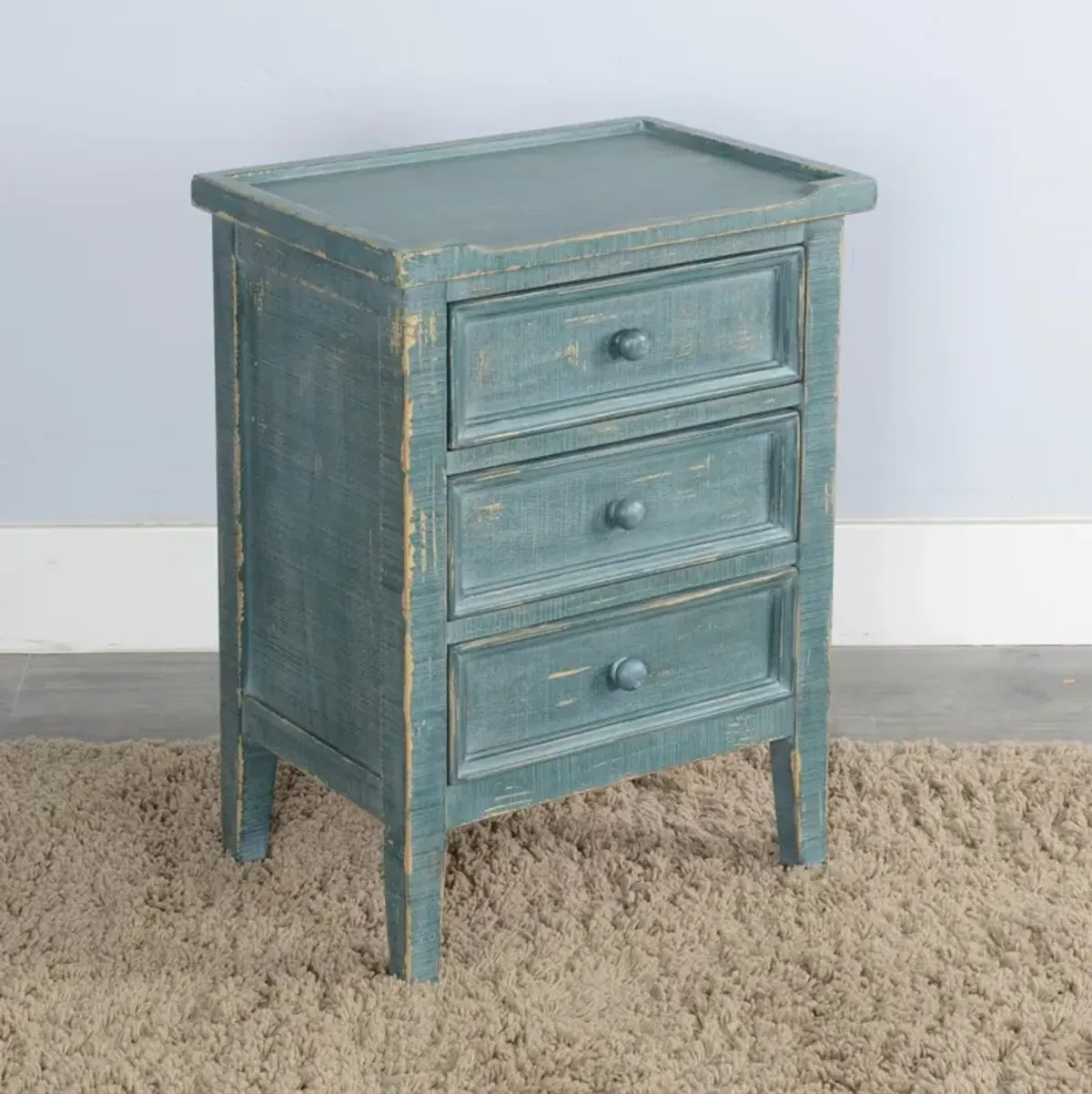 Sunny Designs Marina Sea Grass End Table