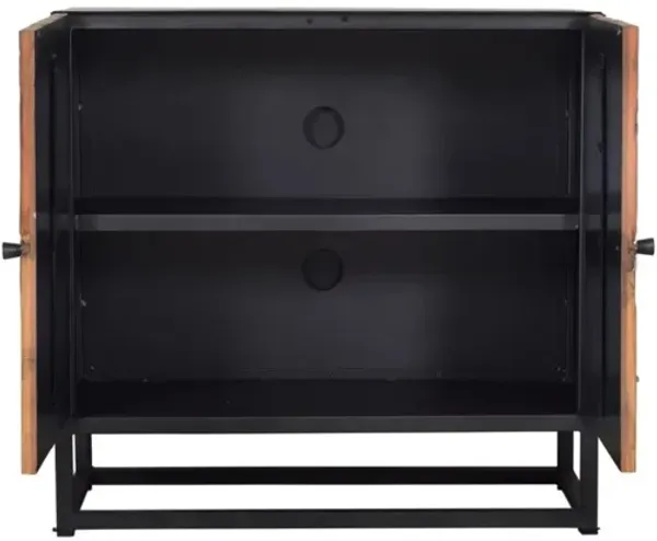 Jofran Astral Plains 2-Door Accent Cabinet Reclaimed Natural