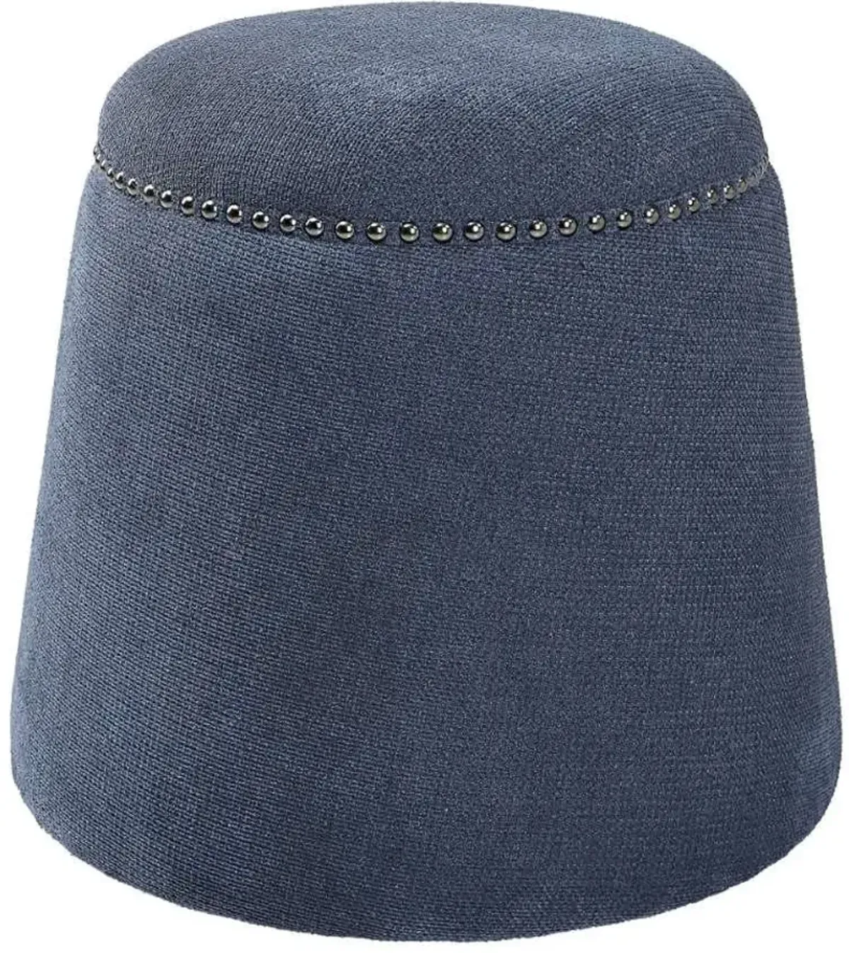 Uttermost Gumdrop Denim Ottoman