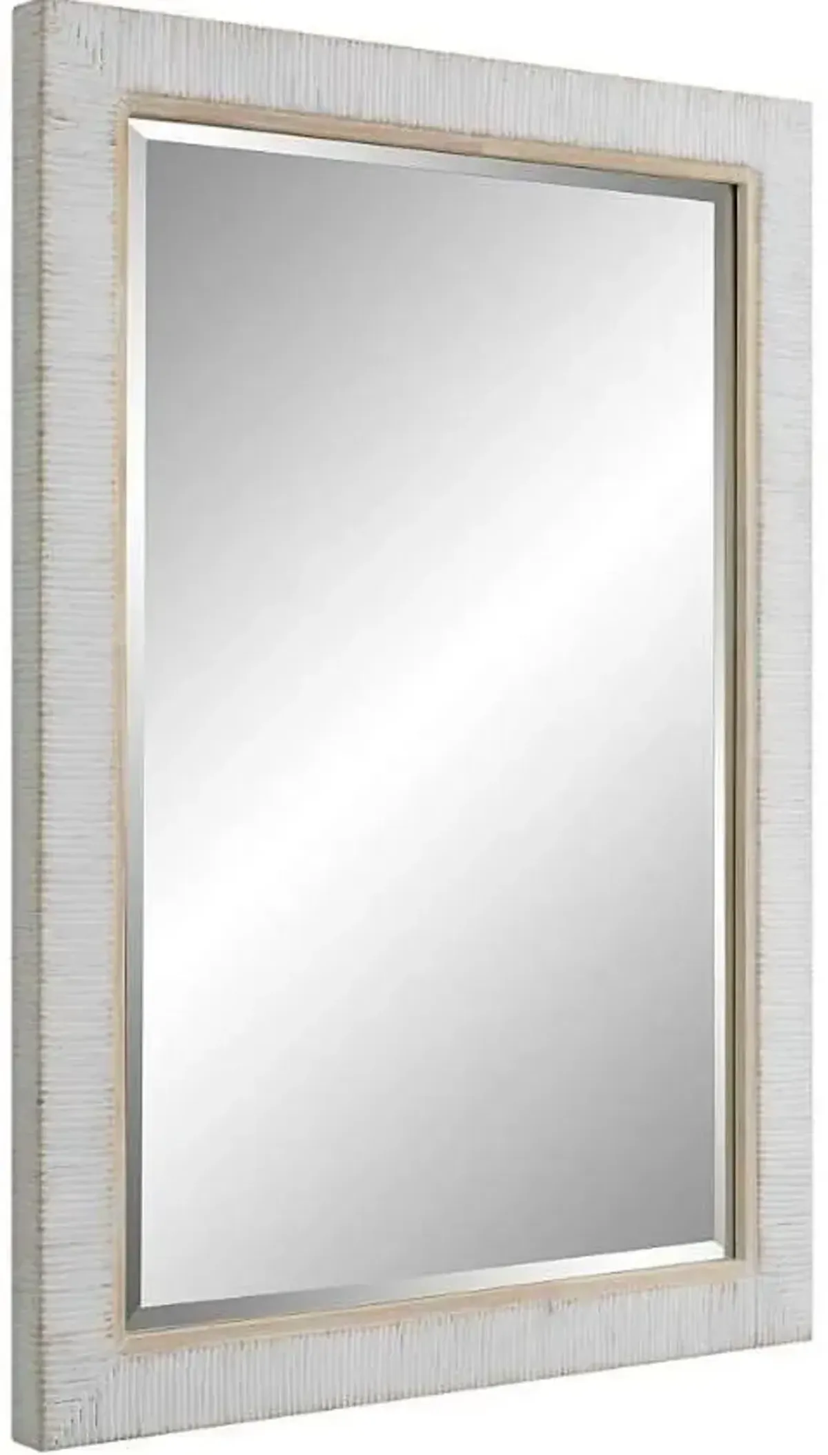 Uttermost Cape Whitewashed Mirror