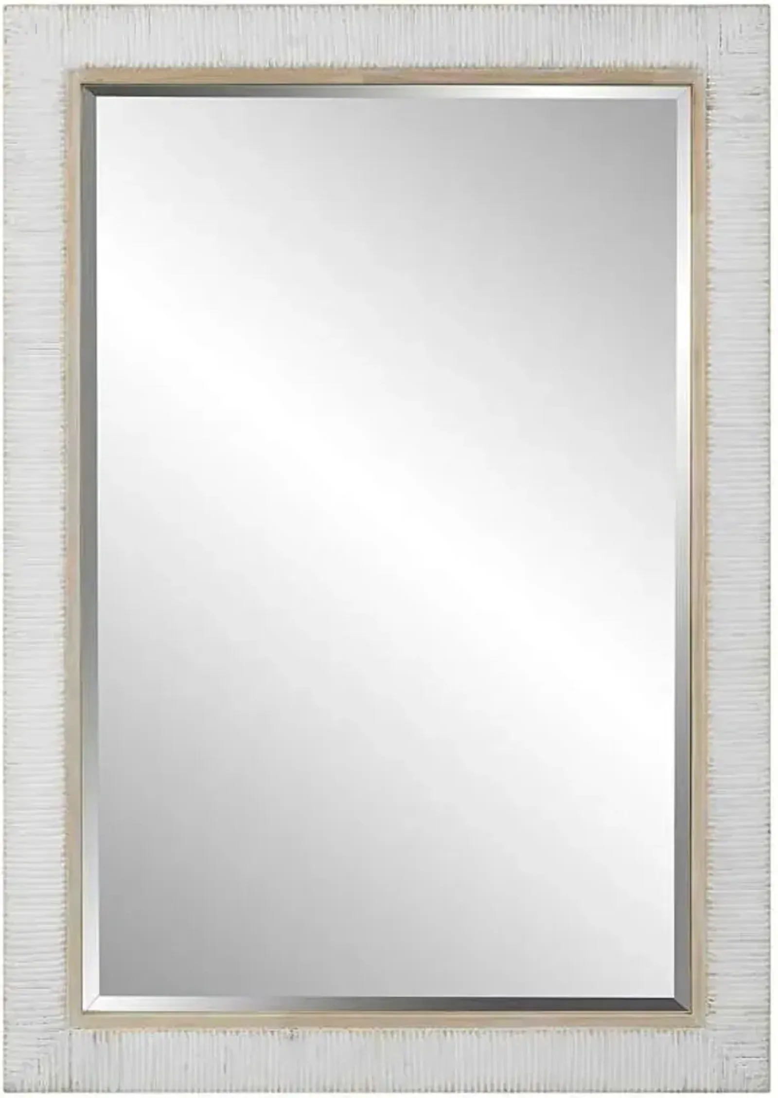 Uttermost Cape Whitewashed Mirror