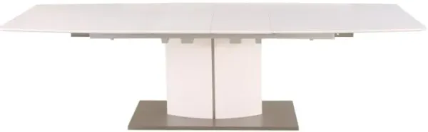 Chintaly Elizabeth Extendable Wooden Dining Table with Steel Base Plate