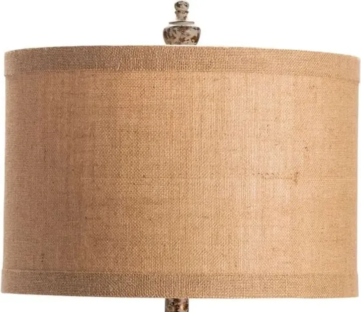 Crestview Brunello Stone Washed Bronze Table Lamp