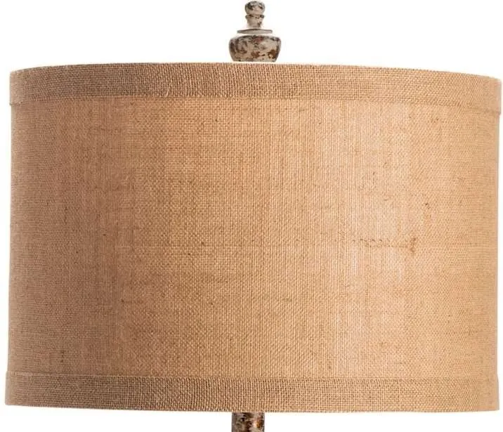 BRUNELLO STONE WASHED BRONZE TABLE LAMP