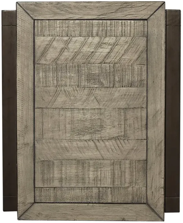 Aspenhome Grayson Cinder Grey Chairside Table